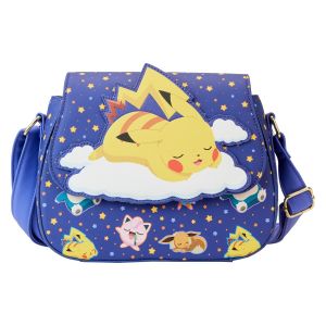 Loungefly Pokemon: Sleeping Pikachu and Friends Crossbody Bag