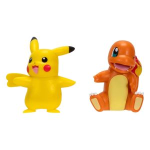 Pokémon: Charmander #2 & Female Pikachu Battle Figure First Partner Set Figure 2-Pack