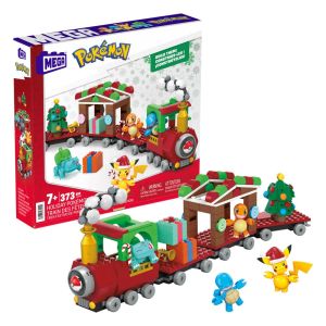 Pokémon: Holiday Pokémon Train Mega Construx Construction Set Preorder