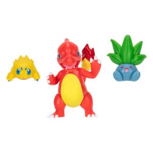 Pokémon: Joltik, Oddish, Charmeleon First Partner Battle Figure Set Figure 3-Pack