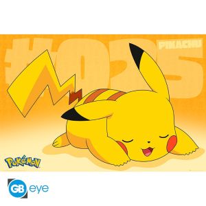 Pokemon: Pikachu Asleep Poster (91.5x61cm)