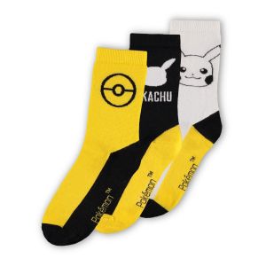 Pokemon: Pikachu Socks 3-Pack (39-42) Preorder