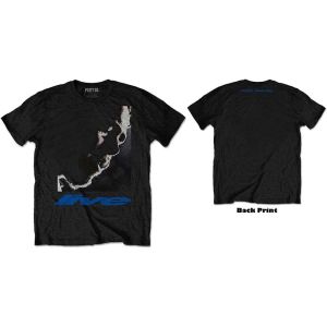 Post Malone: HT Live Close-Up (Back Print) - Black T-Shirt