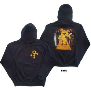 Prince: Love Symbol (Back Print) - Black Pullover Hoodie