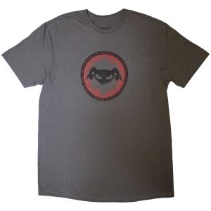 Puscifer: Flame Logo - Charcoal Grey T-Shirt