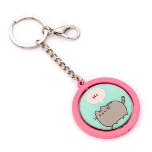 Pusheen: "Hi , Bye" Spinning Keychain Preorder