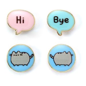 Pusheen: "Hi , Bye" Stud Earrings 2-pack Preorder