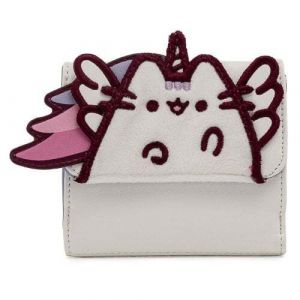 Loungefly Pusheen: Unicorn Plush Flap Zip Purse