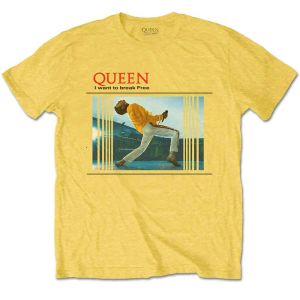 Queen: Break Free - Yellow T-Shirt