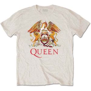 Queen: Classic Crest - Sand T-Shirt