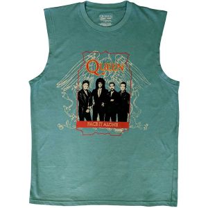 Queen: Face It Alone - Green T-Shirt