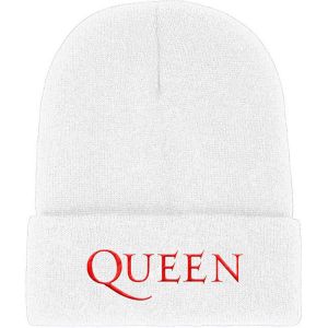 Queen: Logo - White Beanie Hat Preorder