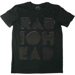 Radiohead: Note Pad (Debossed) - Black T-Shirt