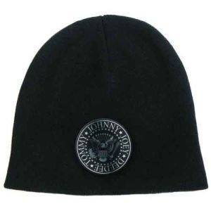 Ramones: Presidential Seal - Black Beanie Hat Preorder