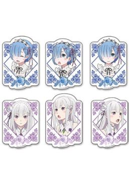 Re:Zero Starting Life in Another World: Rem & Emilia Sticker Set