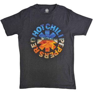 Red Hot Chili Peppers: Californication Asterisk (Black Pigment Wash) - Black T-Shirt