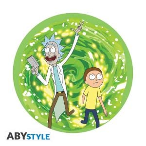 Rick And Morty: Portal Flexible Mousepad (Mouse Mat)