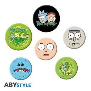 Rick & Morty: Characters Badge Pack