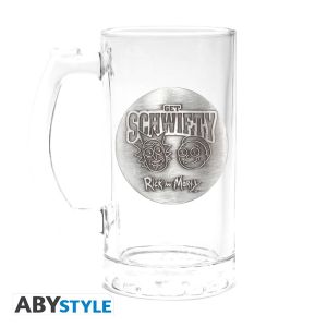 Rick & Morty: Get Schwifty 500ml Glass Tankard