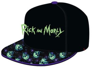 Rick & Morty: Neon Logo Curved Bill Cap Preorder