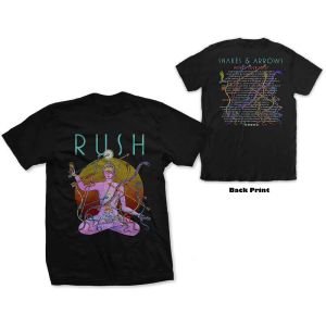 Rush: Snakes & Arrows Tour 2007 (Back Print) - Black T-Shirt