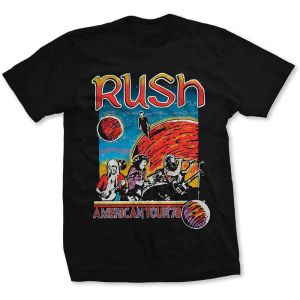 Rush: US Tour 1978 - Black T-Shirt