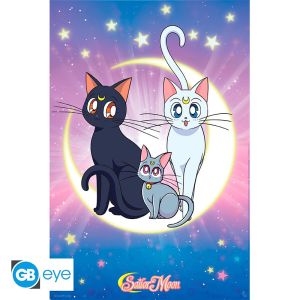 Sailor Moon: Luna, Artemis & Diana Poster (91.5x61cm)