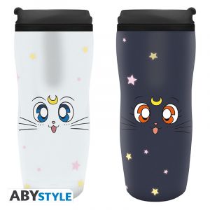 Sailor Moon: Luna & Artemis Travel Mug