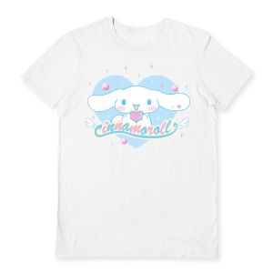 Sanrio: Cinnamoroll Heart White T-Shirt