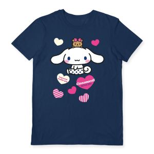 Sanrio: Cinnamoroll Pup Navy Blue T-Shirt