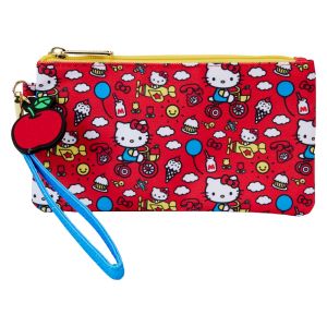 Loungefly: Hello Kitty 50th Anniversary Classic AOP Pouch Wristlet