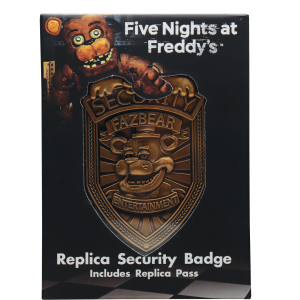 Five Nights at Freddy's: Replica Security Badge Preorder