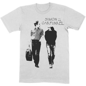 Simon & Garfunkel: Walking - Light Heather T-Shirt