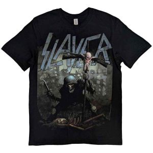 Slayer: Soldier Cross - Black T-Shirt