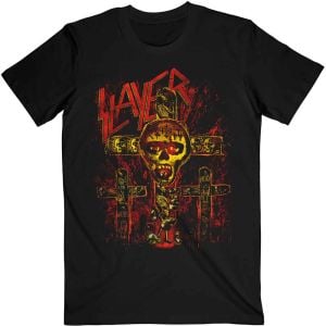 Slayer: SOS Crucifixion - Black T-Shirt