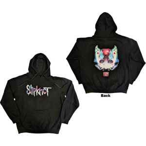 Slipknot: Eye Logo (Back Print) - Black Pullover Hoodie