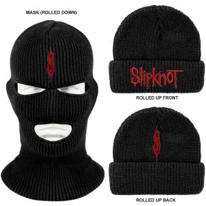 Slipknot: Logo - Black Mask Beanie Hat Preorder