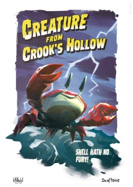 Sea of Thieves: Creature from Crook's Hollow Limited Edition Art Print Preorder