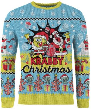 Spongebob Squarepants: Have A Krabby Christmas! Ugly Christmas Sweater/Jumper