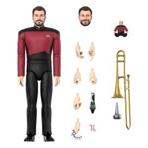 Star Trek: The Next Generation: Commander Riker Ultimates Action Figure (18cm)