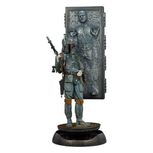 Star Wars: Boba Fett and Han Solo in Carbonite Premium Format Statue (70cm)