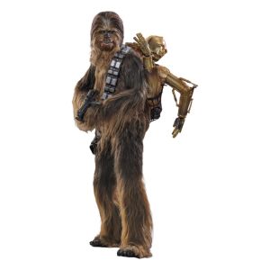 Star Wars Episode V: Chewbacca with Disassembled C-3PO 1/6 Movie Masterpiece Action Figure (36cm) Preorder