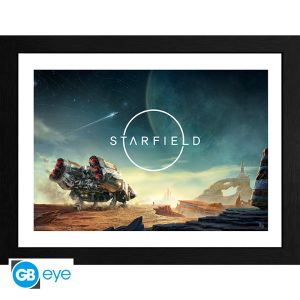 Starfield: "Landing" Framed Print (30x40cm)