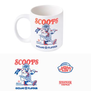 Stranger Things: Scoops Ahoy Ceramic Mug Preorder