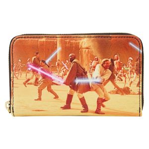 Loungefly Star Wars: Attack Of The Clones Scene Zip Wallet