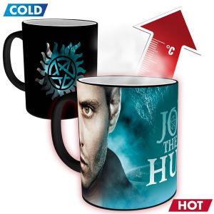 Supernatural: Sam and Dean Symbol Heat Change Mug