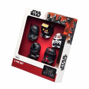 Star Wars: Bad Batch 3D Helmet Pin Set