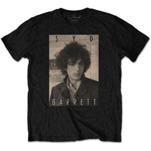 Syd Barrett: Sepia - Black T-Shirt