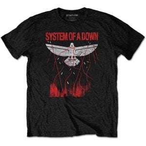 System Of A Down: Dove Overcome - Black T-Shirt