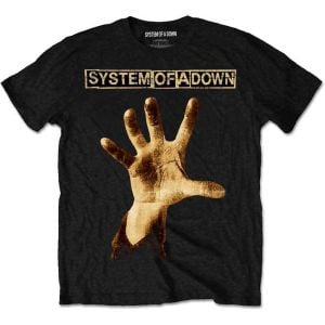 System Of A Down: Hand - Black T-Shirt